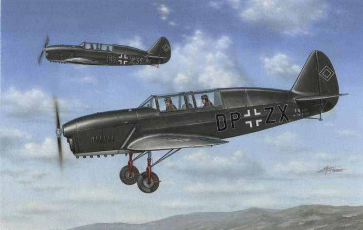 SH72088  Nardi F.N. 305 Luftwaffe a Royal Hungarian