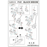 HGW 148533 Ремни на P-61 Black Widow