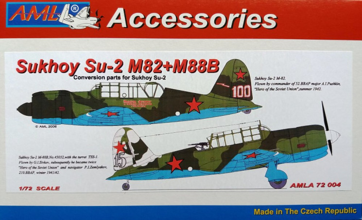 AMLA 72 004 Су-2 M82+M88B