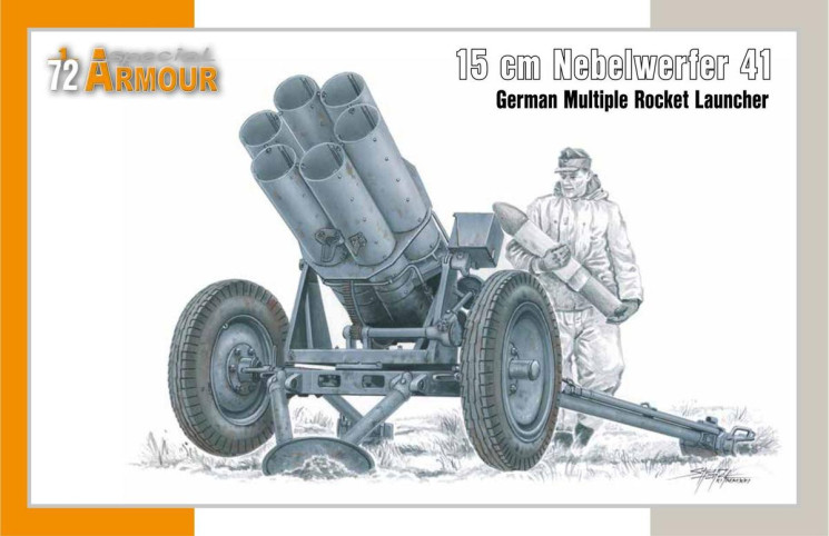 SA72026 15 cm Nebelwerfer 41 ‘German Multiple Rocket Launcher’