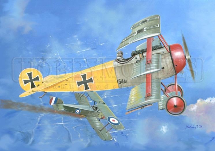 14407   Fokker Dr.I (double set)