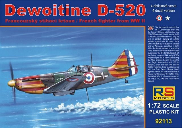 92113  Dewoitine D-520 Vichy
