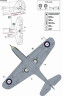 AMLA 48 094 Airacobra Mk.I, AH574 Королевский ВМФ Великобритании (тест)