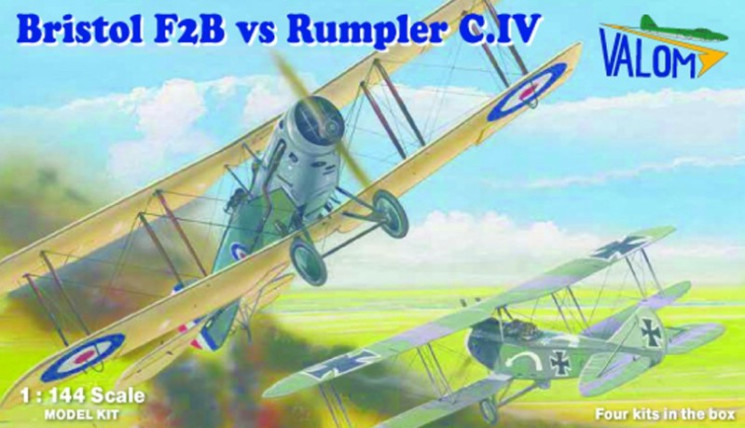 14422 Bristol F2B vs Rumpler C.IV (4-in-1)