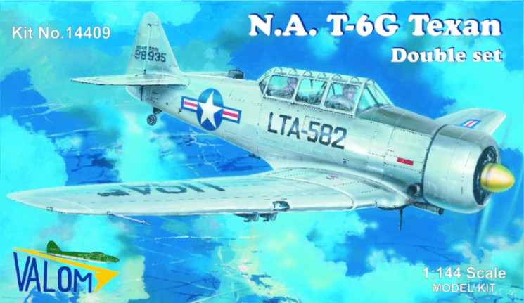 14409   N.A.T-6G Texan (double set - silver series)