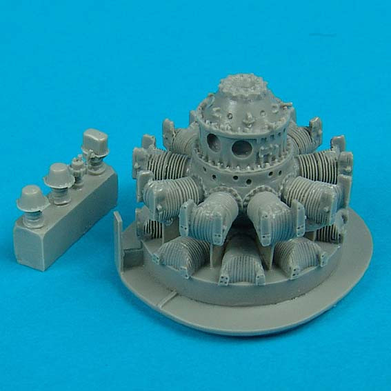 QB48045  F4U-4B Corsair engine
