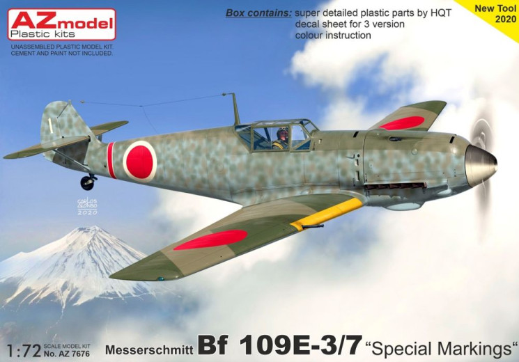 AZ7676 Bf 109E-3/7 „Special Marking“