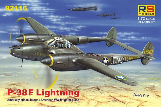 92116  P-38 F Lightning 