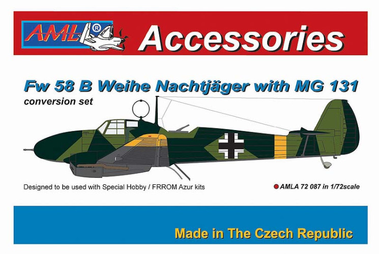 AMLA 72 086  Fw 58 B/C Nachtschlacht с пулеметом MG 17
