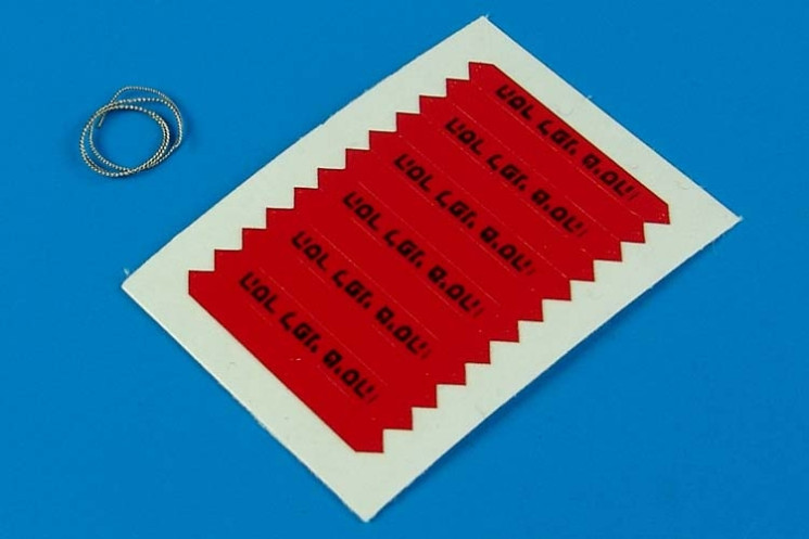 320011  Remove before flight flags - IDF - black lettering