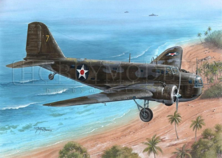 SH72265  B-18 Bolo  / WWII Service /