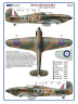 AMLC 9 019 312 th Squadron RAF, Часть 1. / 2 варианта декалей: Hurricane Mk.I, L1926, DuoJ + Spitfire LF Mk.IXe, TE515, DU-W