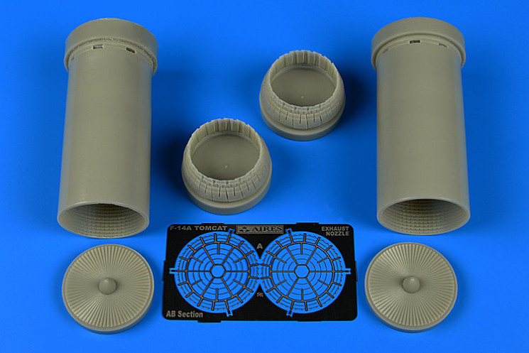 4708  F-14A Tomcat exhaust nozzles - opened