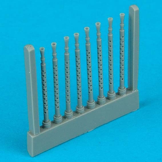 QB48047  Lancaster gun barrels round perforated