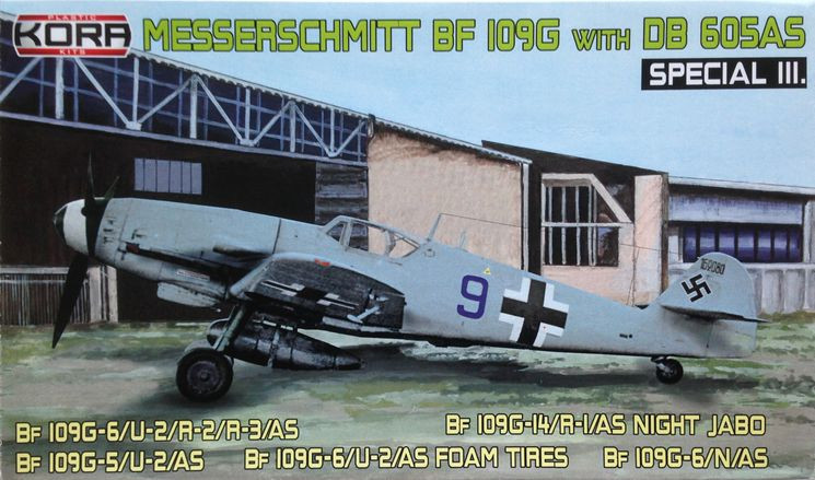 Messerschmitt Bf-109G with DB 605AS