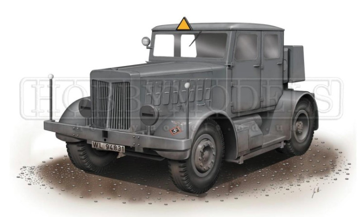 SA72001  SS-100 Gigant  / Schwerer Radschlepper /