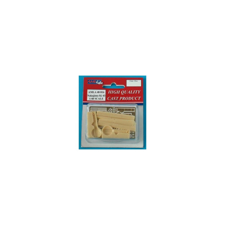 AMLA 48 016  Nakajima Ki 43 I,II,III /  Wheel Well Set + Flaps