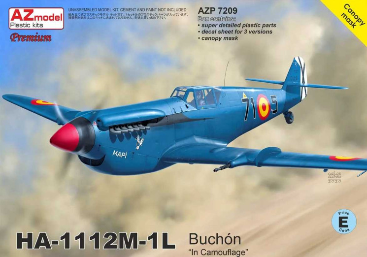 AZP7212 HA-1112M-1L Buchon /У камуфляжі/