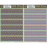 HGW 532033 5 цветные декали /блеклый тон/ - Декаль 1/32