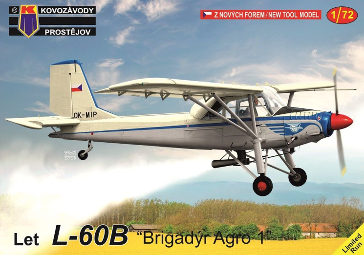 KPM0393 Let L-60B /Brigadyr Argo 1/