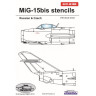 48006  MiG-15 Stencils