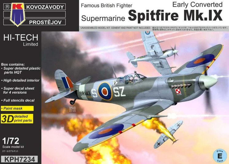 KPH7234 Spitfire Mk.IX Early Converted