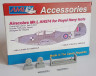 AMLA 72 094 Airacobra Mk.I, AH574 Королевский ВМФ Великобритании (тест)