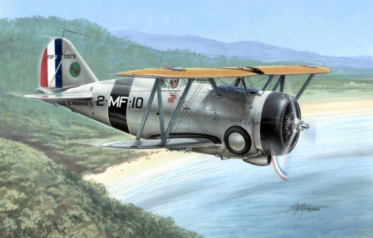 SH72106  F3F-2  / Flying Barrel /