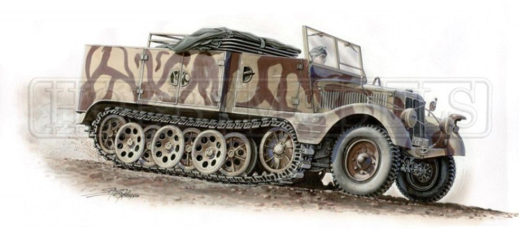 SA72004  SdKfz 11/4 Nebelkraftwagen