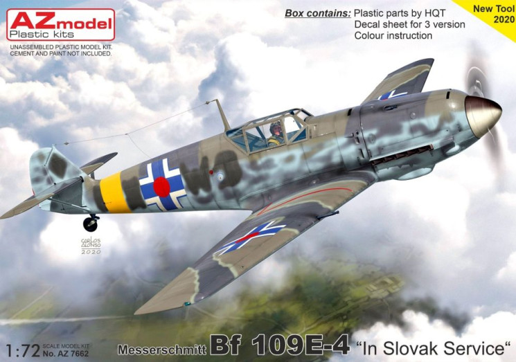 AZ7662 Bf 109E-4 „In Slovak Service“