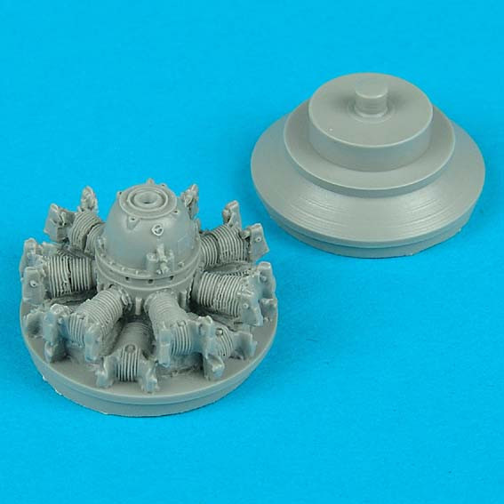 QB48053  P-36A Hawk engine