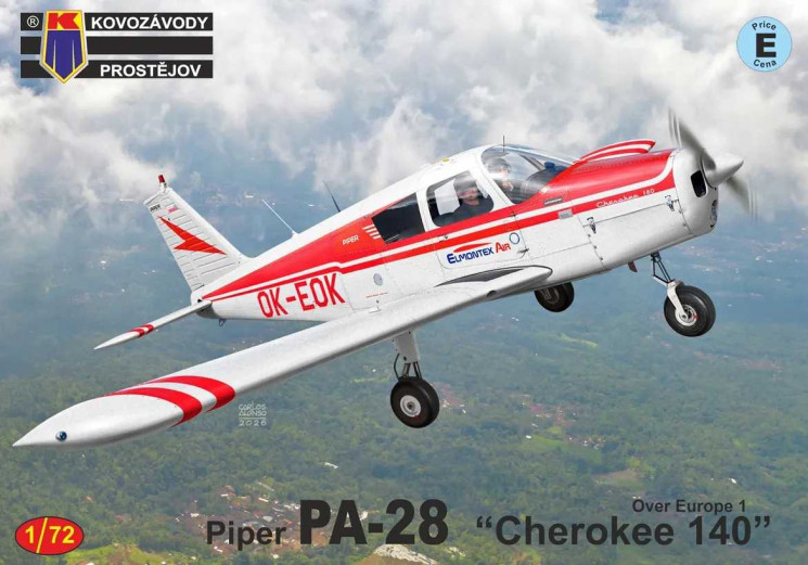 KPM0546 Piper PA-28 /Cherokee 140/ /Над Європою 1/
