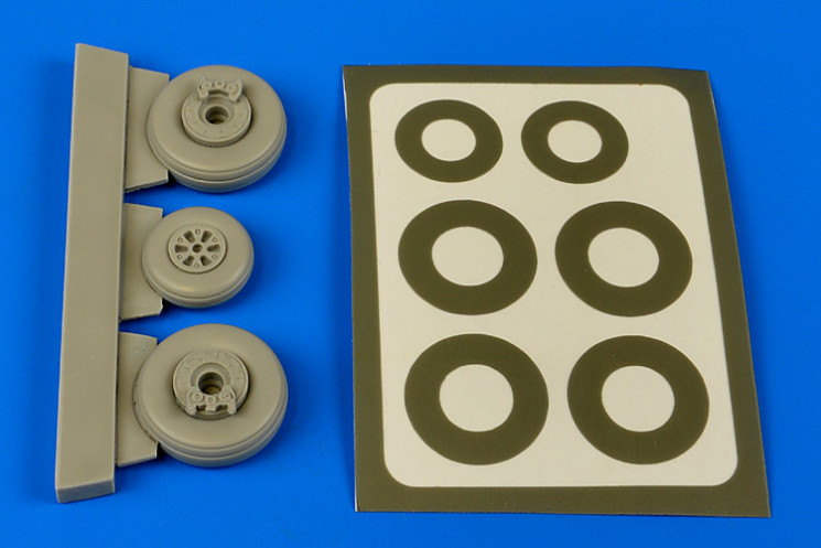 4614  OV-1 Mohawk wheels & paint masks