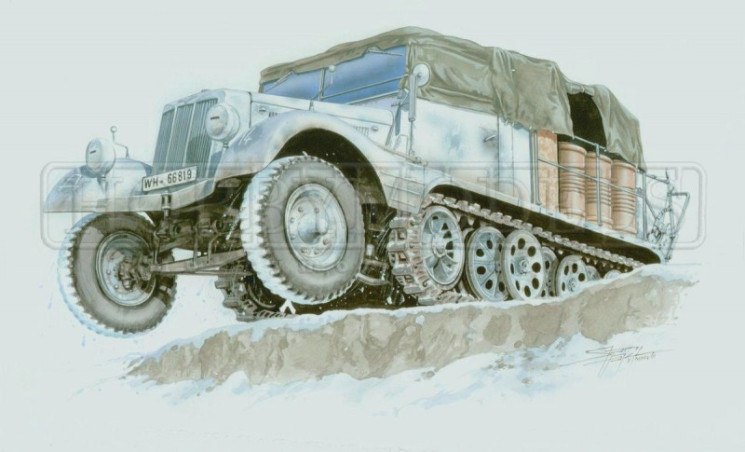 SA72010  Sd.Kfz 11/2 Entgiffungskraftwagen