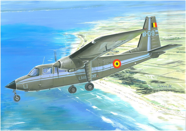 48011 Britten-Norman BN-2A Islander (Belgian Army)