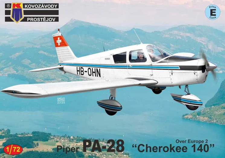 KPM0547 Piper PA-28 /Cherokee 140/ /Над Європою 2/