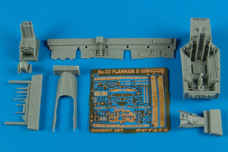 7273  Su-33 Flanker D cockpit set