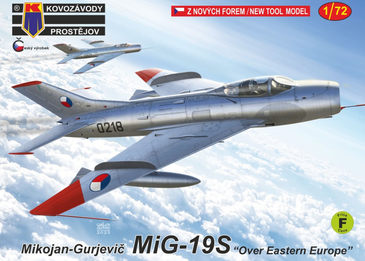 KPM0496 MiG-19S "Над Східною Європою" 1/72 (Нові форми)