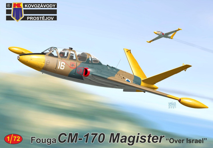 KPM0243 Fouga CM-170 magister „Over Israel“