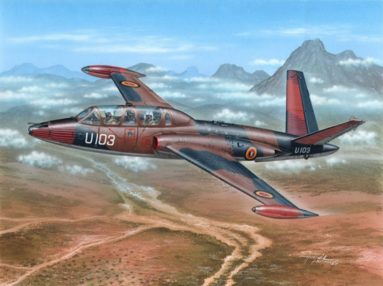 SH72284  Fouga Magister "Exotic Air Forces"