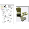 HGW 132564 Ремни на Arado Ar 196A-3 + смоляные кресла