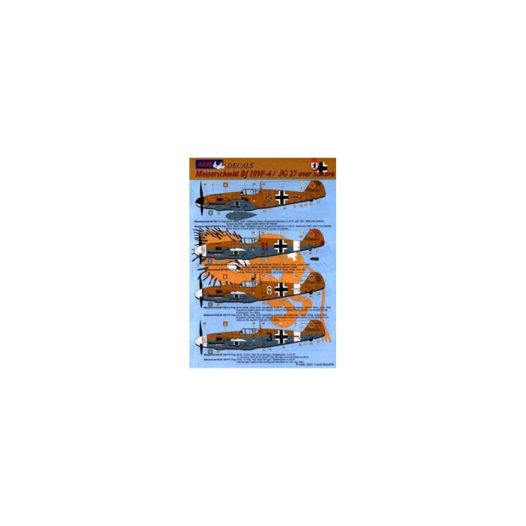 AMLD48007 Messerschmitt Bf 109F4/JG 27