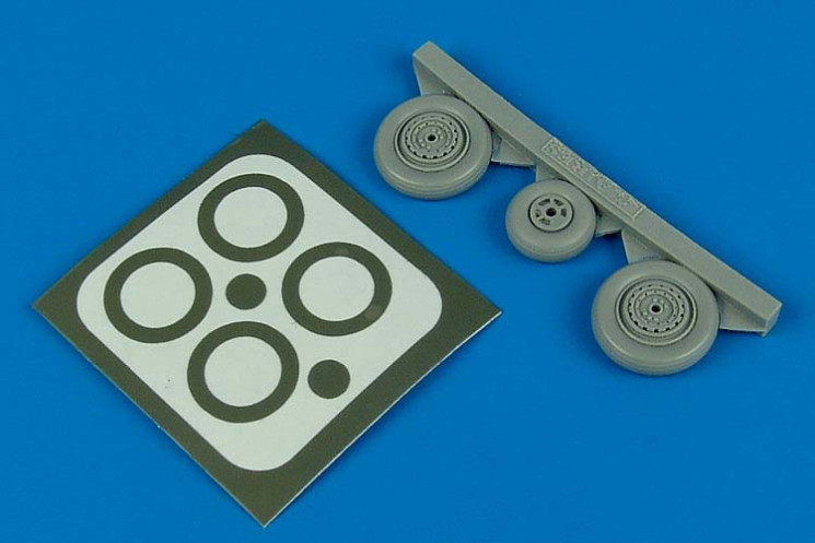4416  MiG-17 Fresco wheels & paint masks