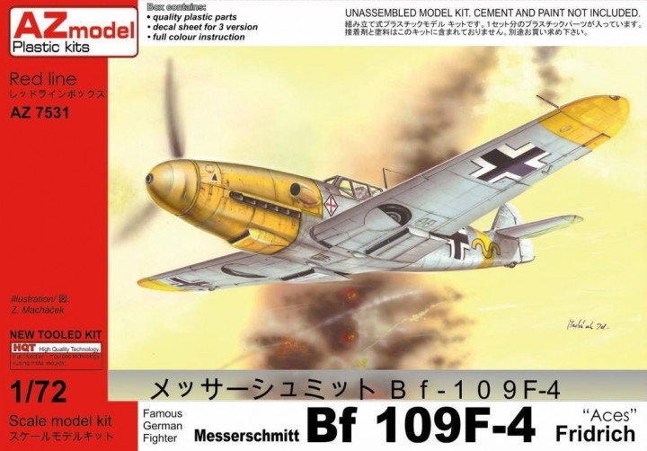 AZ7531  Bf 109F-4 Aces
