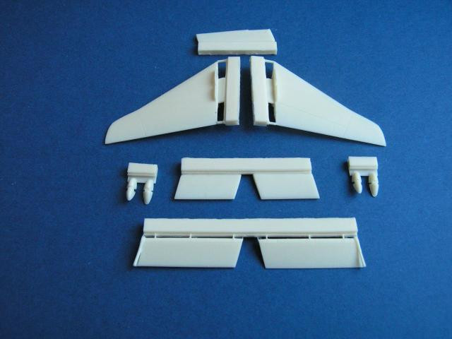 Harrier/Sea Harrier control surfaces