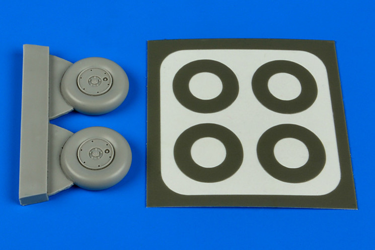4618  Spitfire Mk.V wheels & paint masks