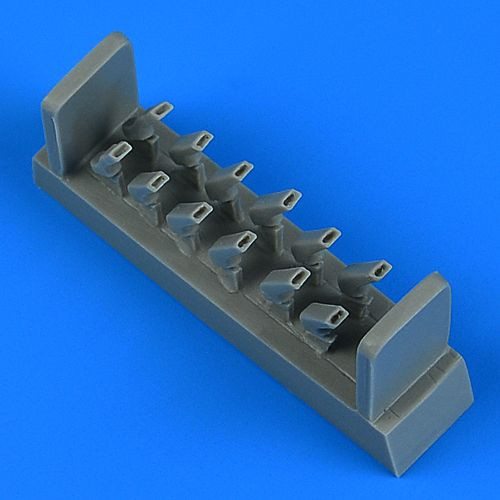 QB48942 Bf 109E Выхлопные патрубки