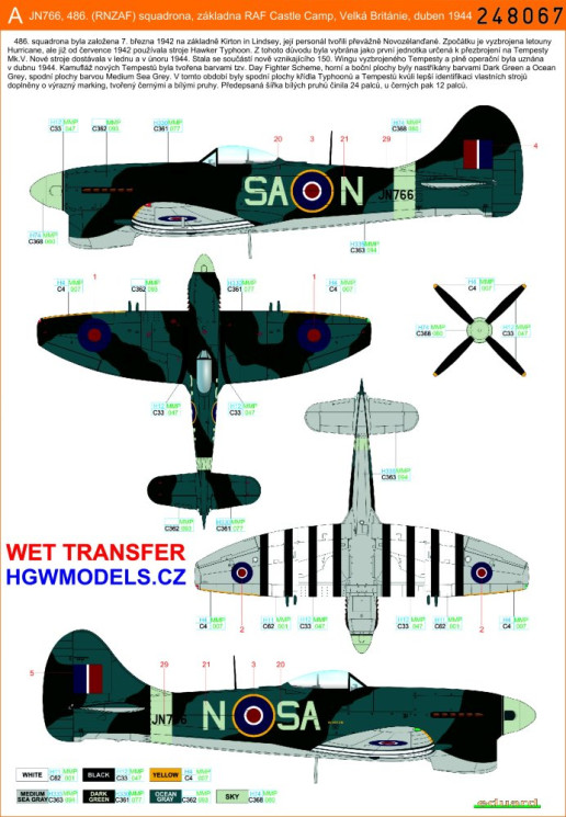 248067 HAWKER TEMPEST MK.V. SERIES 1
