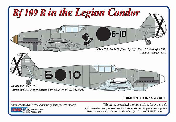 AMLC 9 030 Messerschmitt Bf 109 B – Legion Condor in Spain