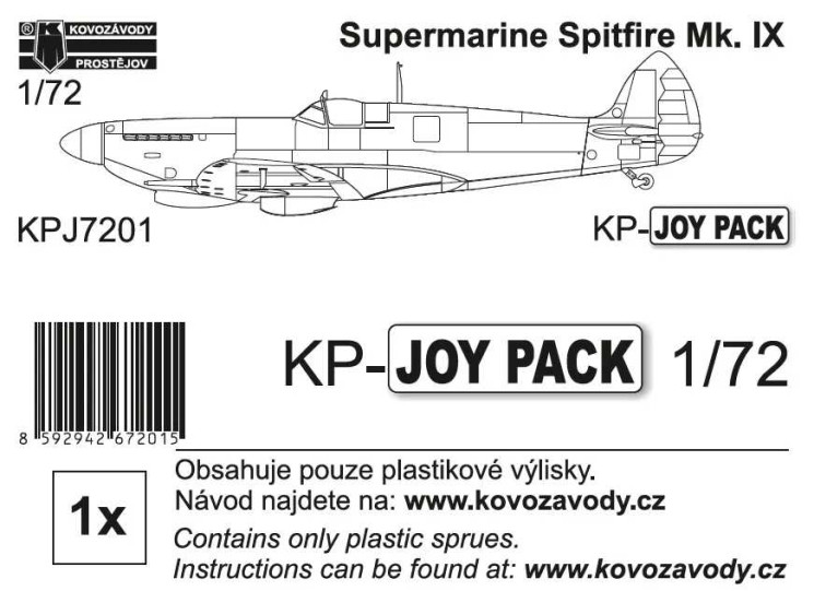 KPJ7201 Spitfire Mk.IX 1/72